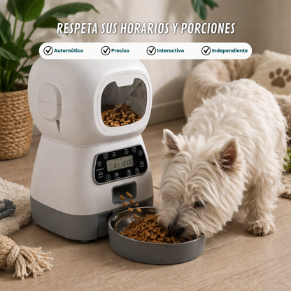 PetFlow PRO - Dispensador inteligente de alimento para mascotas